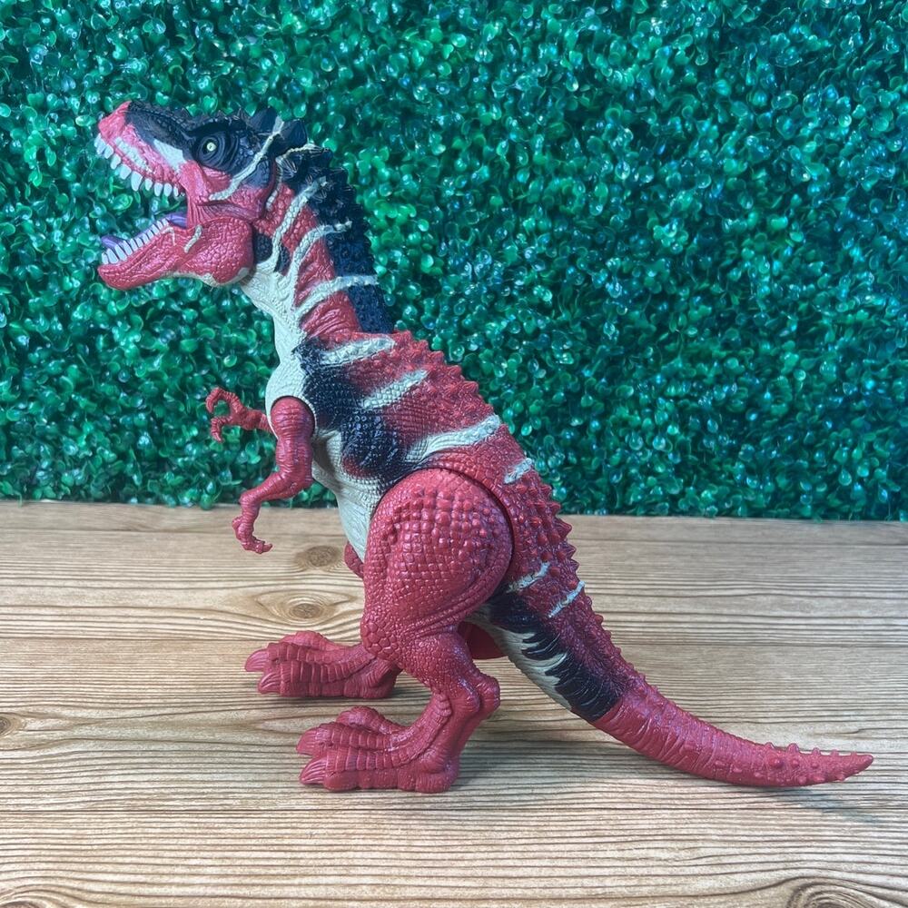 Animal Planet 12” Red T-Rex Dinosaur Figure Kids Imagination Toys Preschool